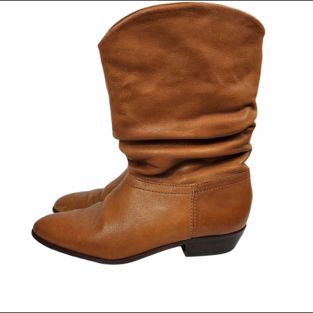 Vintage Leather Nine West Booties - Picture 3 of 12